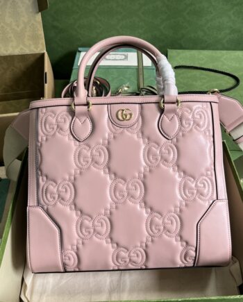 Gucci 728236 Gg Matelass é Leather Mini Handbag