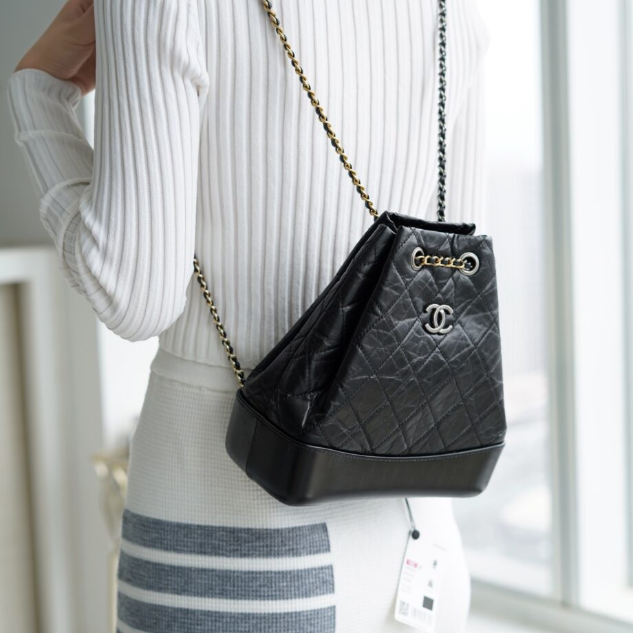 Chanel Small Size Calfskin Gabrielle Backpack