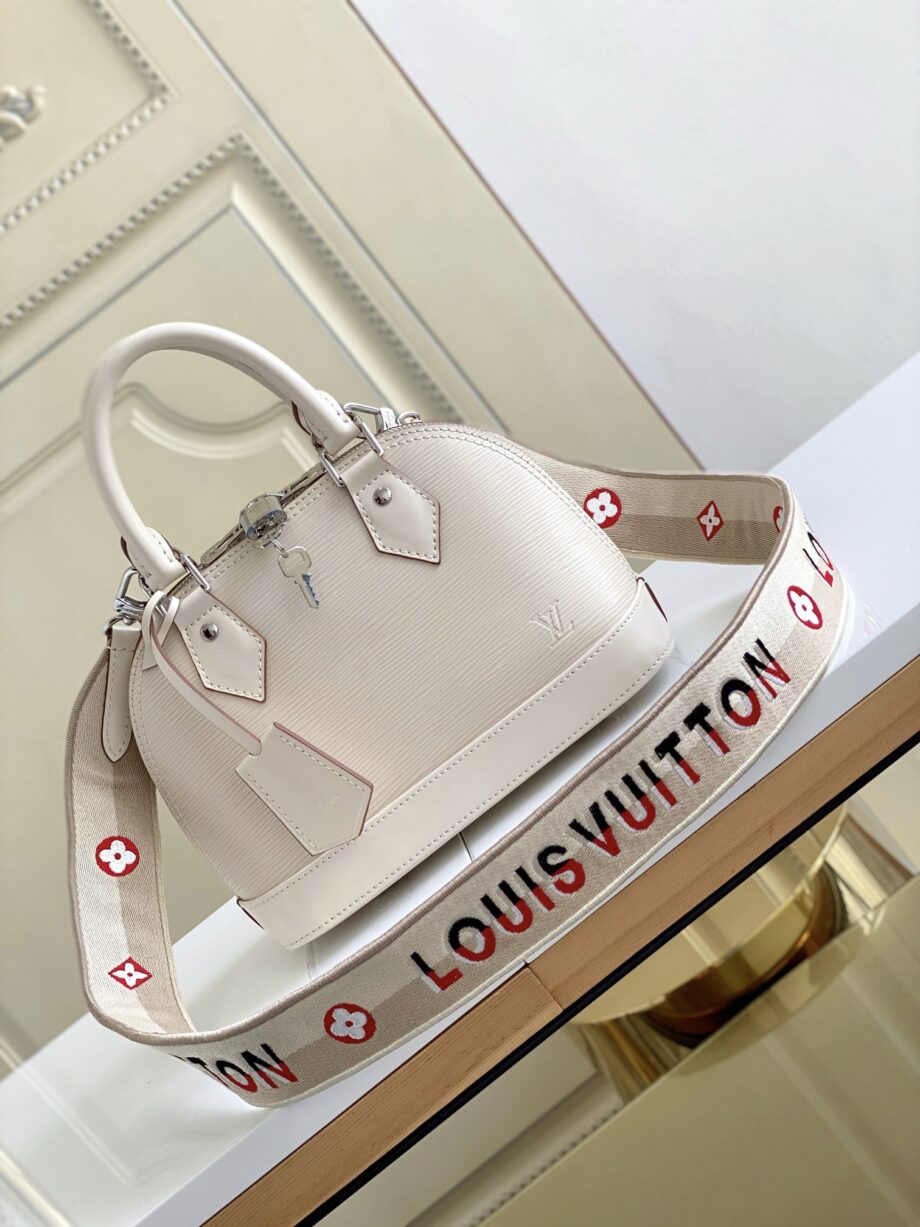 louis vuitton m58706 beige alma bb handbag