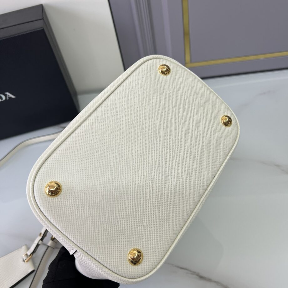 PRADA 1BA212 Medium Saffiano Leather Prada Panier Bag