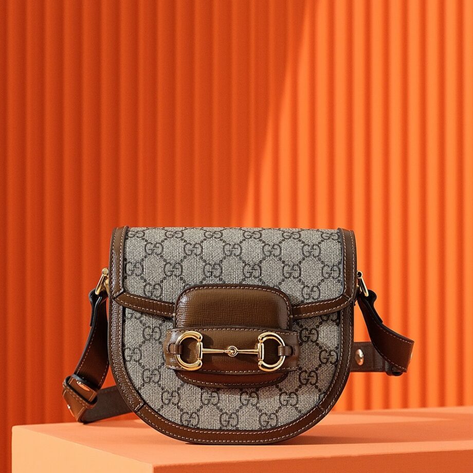 Gucci 760191 Gucci Horsebit 1955 Mini Rounded Bag