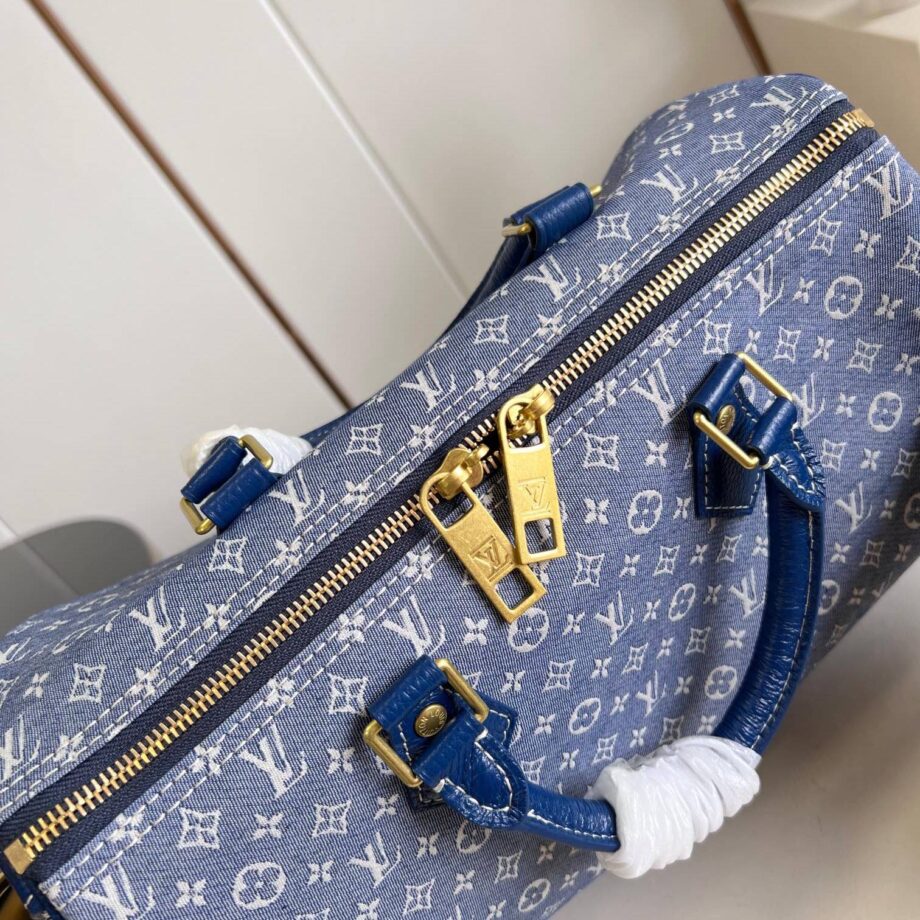 Louis Vuitton M95224 Speedy 30 Denim Handbag