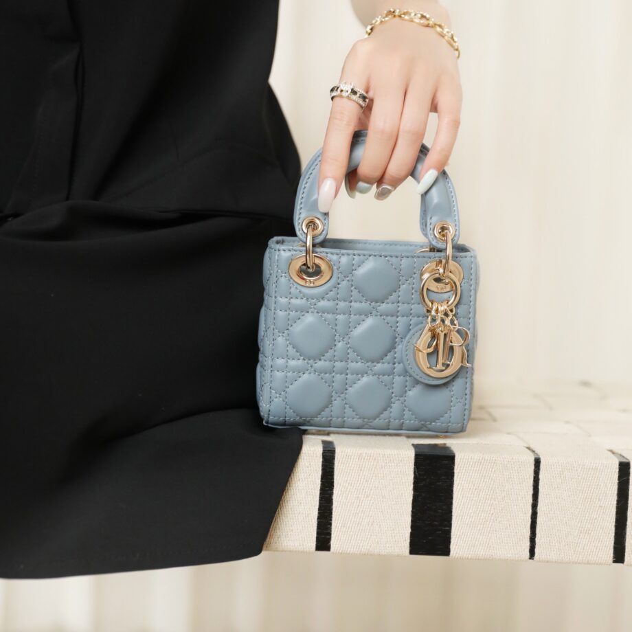 Dior S0856 Blue Lady Dior Micro Bag