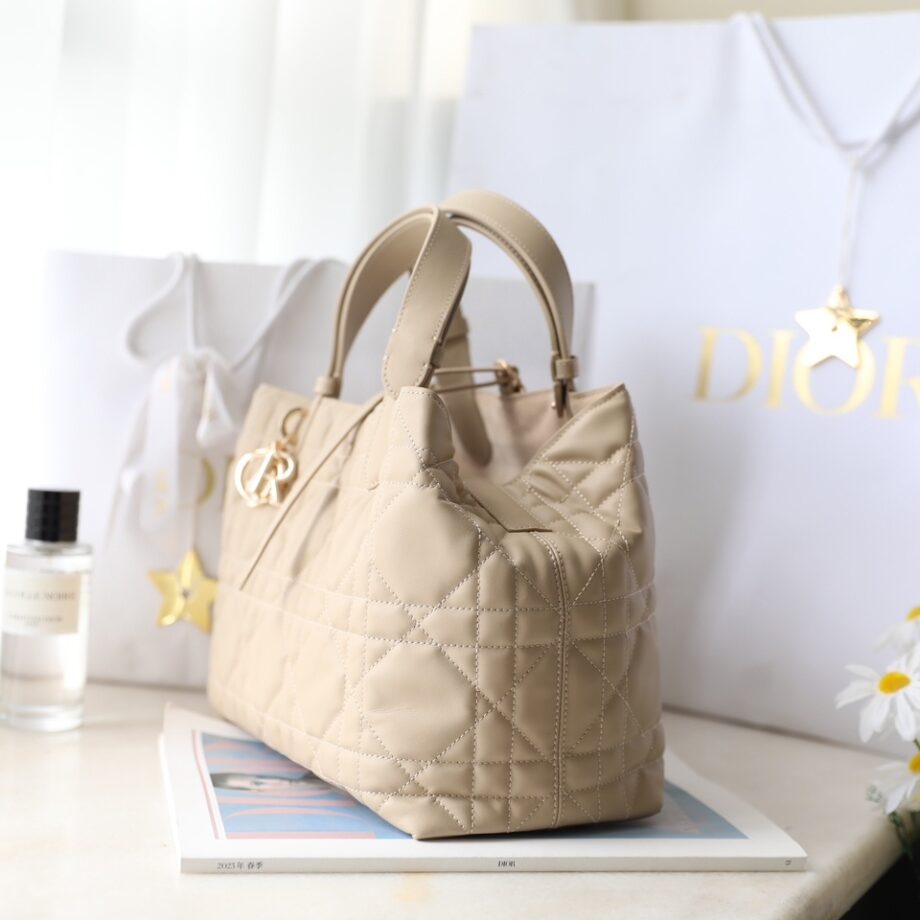 Dior M2821 Medium Powder Beige Dior Toujours Bag