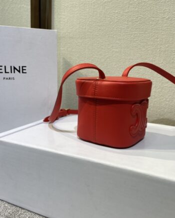 celine boxtriomphe series handbag exquisite bucket bag small square bag