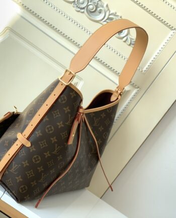 louis vuitton m46197carryall medium tote bag, removable zipper handbag