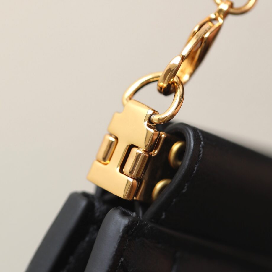 Dior S5166UDBB Dior Caro Colle Noire Clutch With Chain