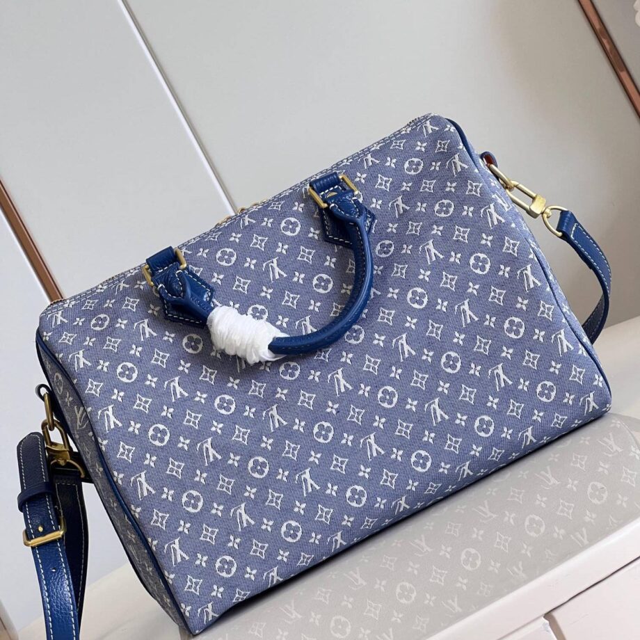 Louis Vuitton M95224 Speedy 30 Denim Handbag