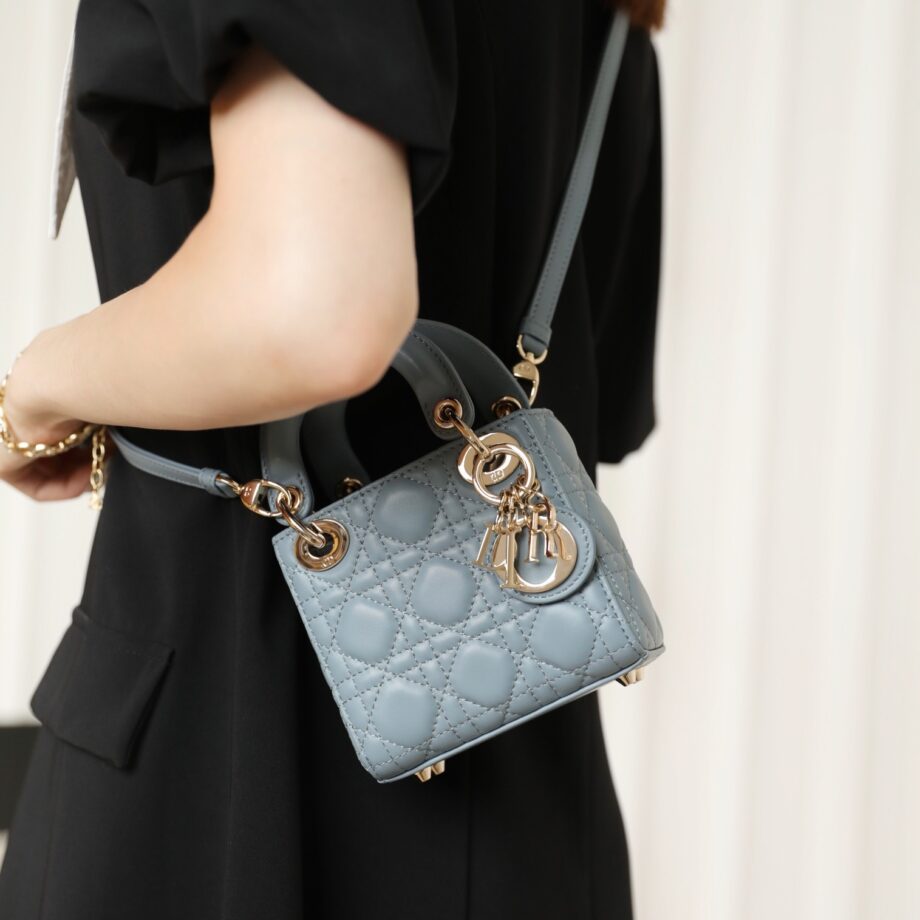 Dior S0856 Blue Lady Dior Micro Bag