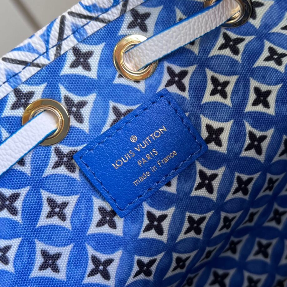 Louis Vuitton M82386 Blue Nano Noé Handbag