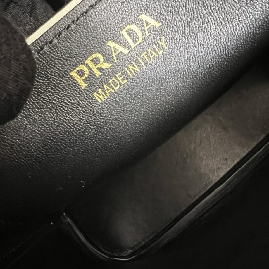 PRADA 1BA212 Medium Saffiano Leather Prada Panier Bag