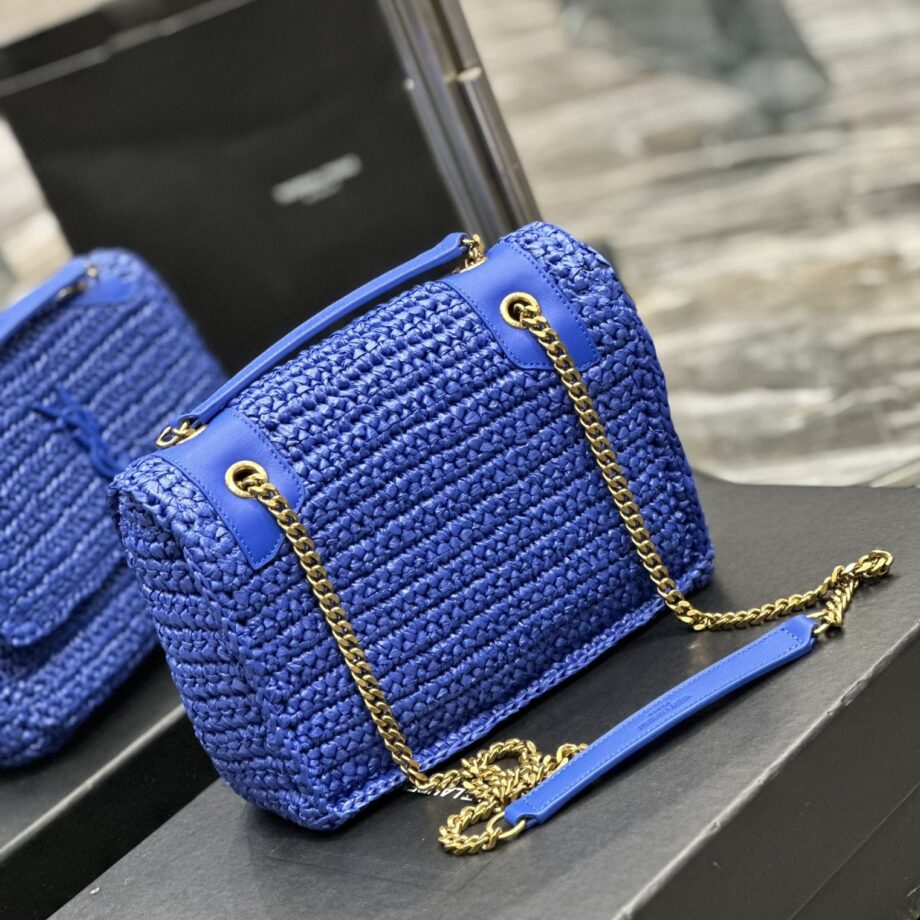 YSL 633151 Small Size Niki Woven Bag