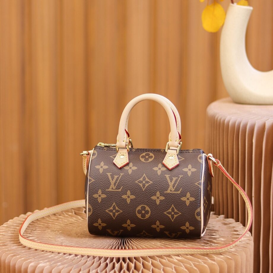 Louis Vuitton M61252 Nano Speedy Handbag