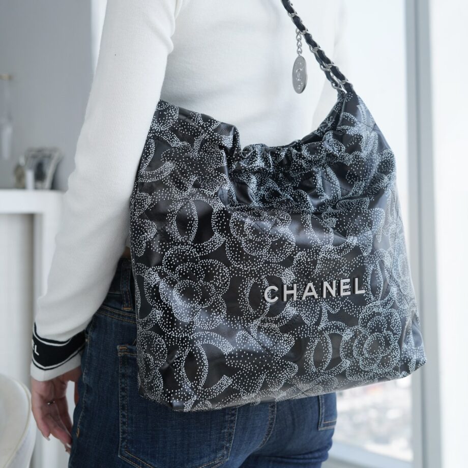 Chanel 23K Limited Edition Camellia 22Bag