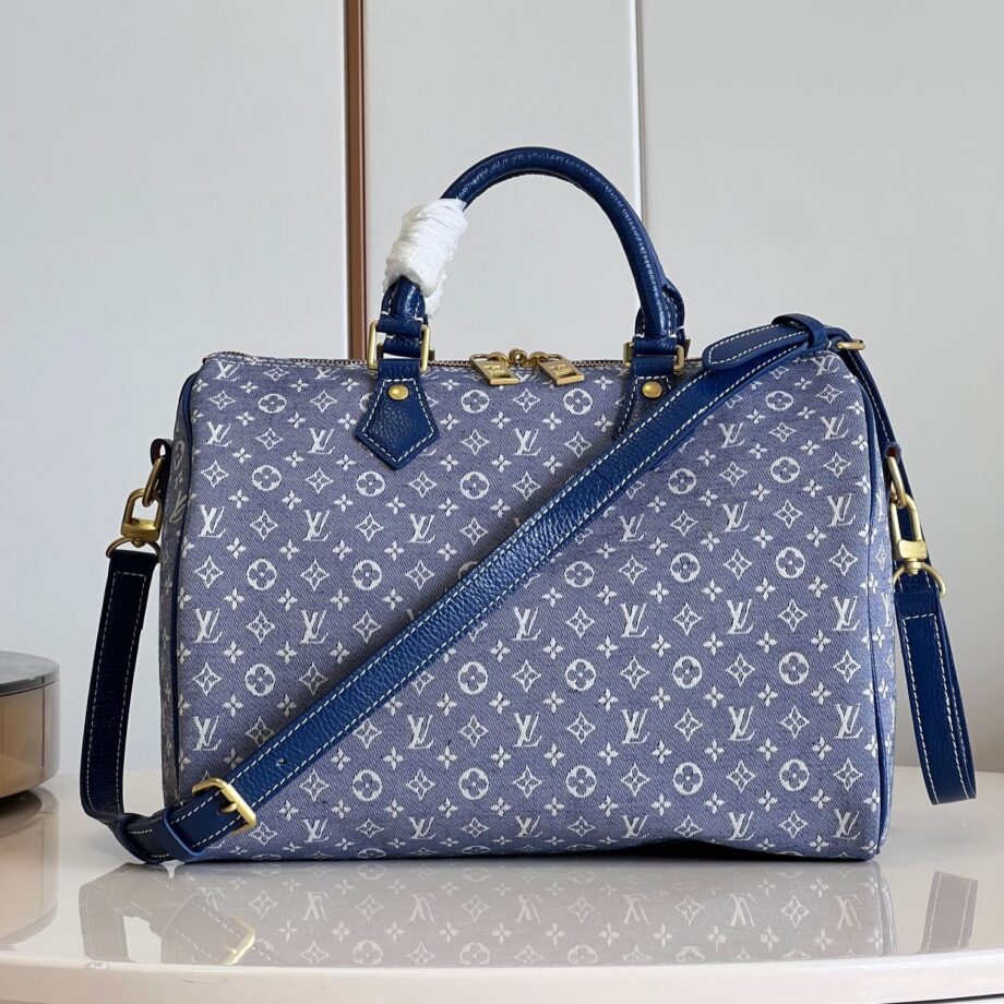 Louis Vuitton M95224 Speedy 30 Denim Handbag