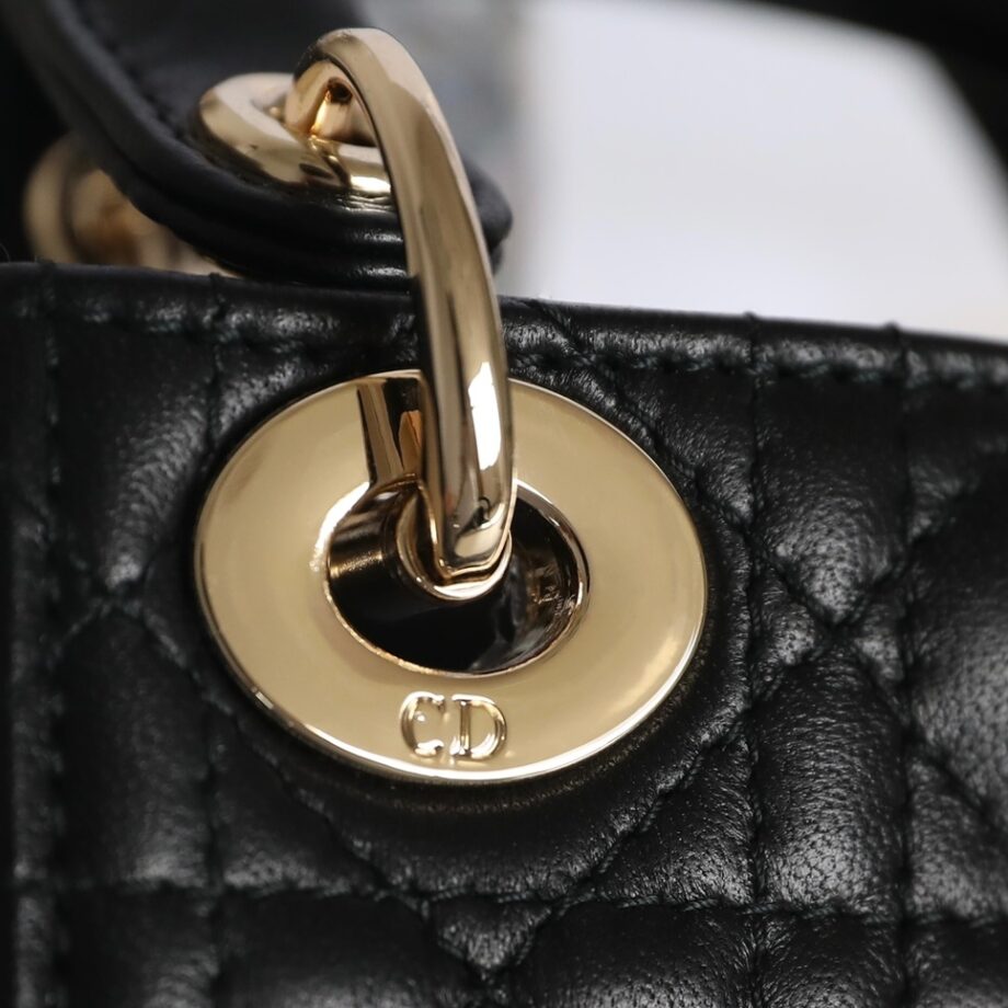 Dior S0856 Black Lady Dior Micro Bag