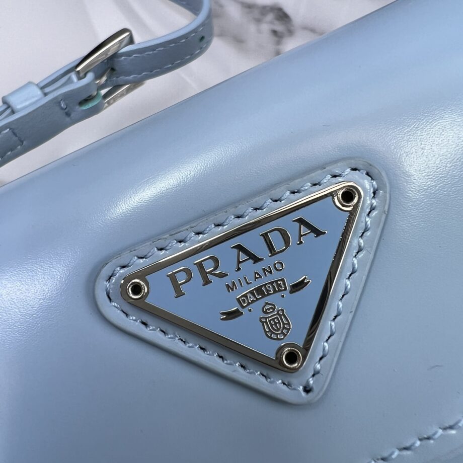 PRADA 1BH188 Prada Cleo Brushed Leather Mini Bag