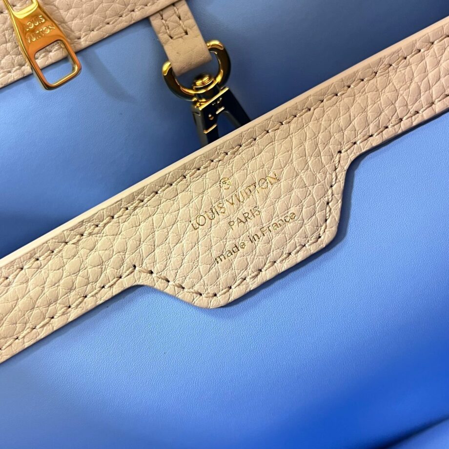 Louis Vuitton M21887 Blue Capucines Bb Handbag