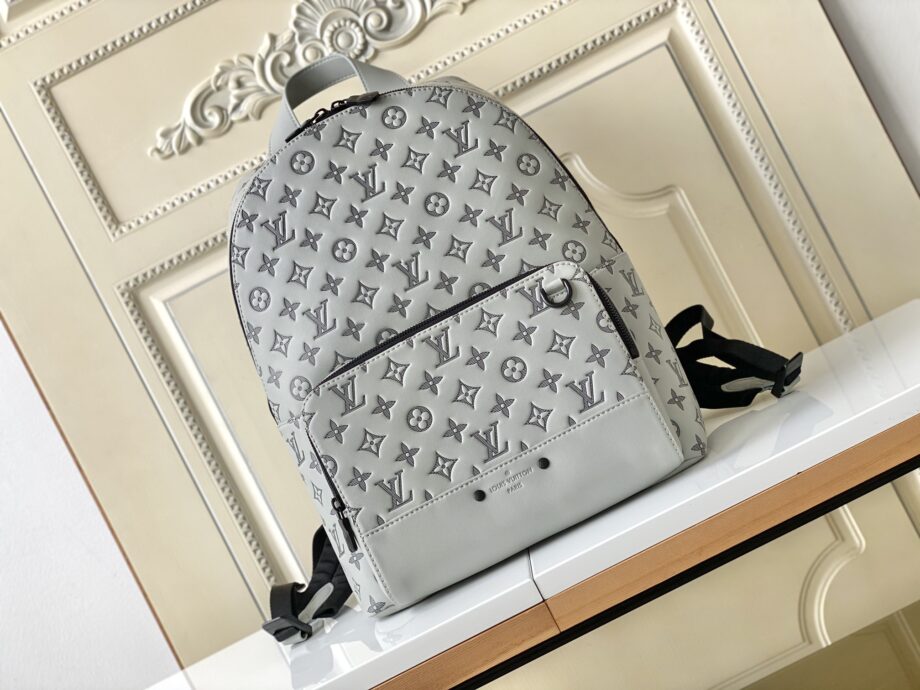 louis vuitton m46105 gray racer backpack