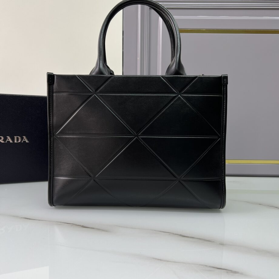 PRADA 1BA379 Small Leather Prada Symbole Bag With Topstitching