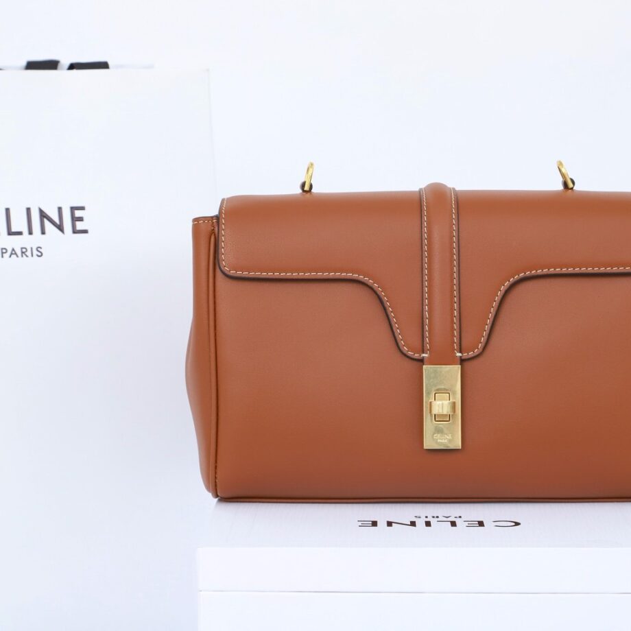 Celine 196853 Tan Teen Soft 16 In Calfskin