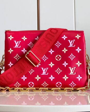 Louis Vuitton M22397 Coquelicot Red Coussin Pm Bag