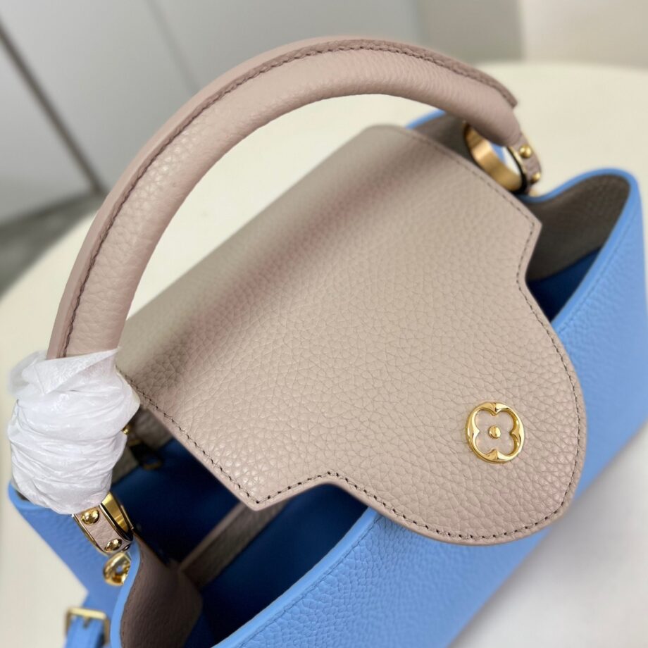 Louis Vuitton M21887 Blue Capucines Bb Handbag