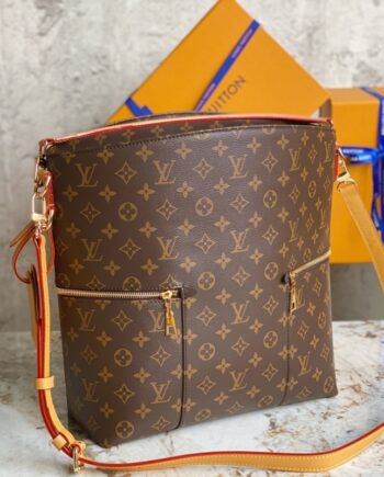 louis vuitton m41544 monogram brand new style melie shopping bag