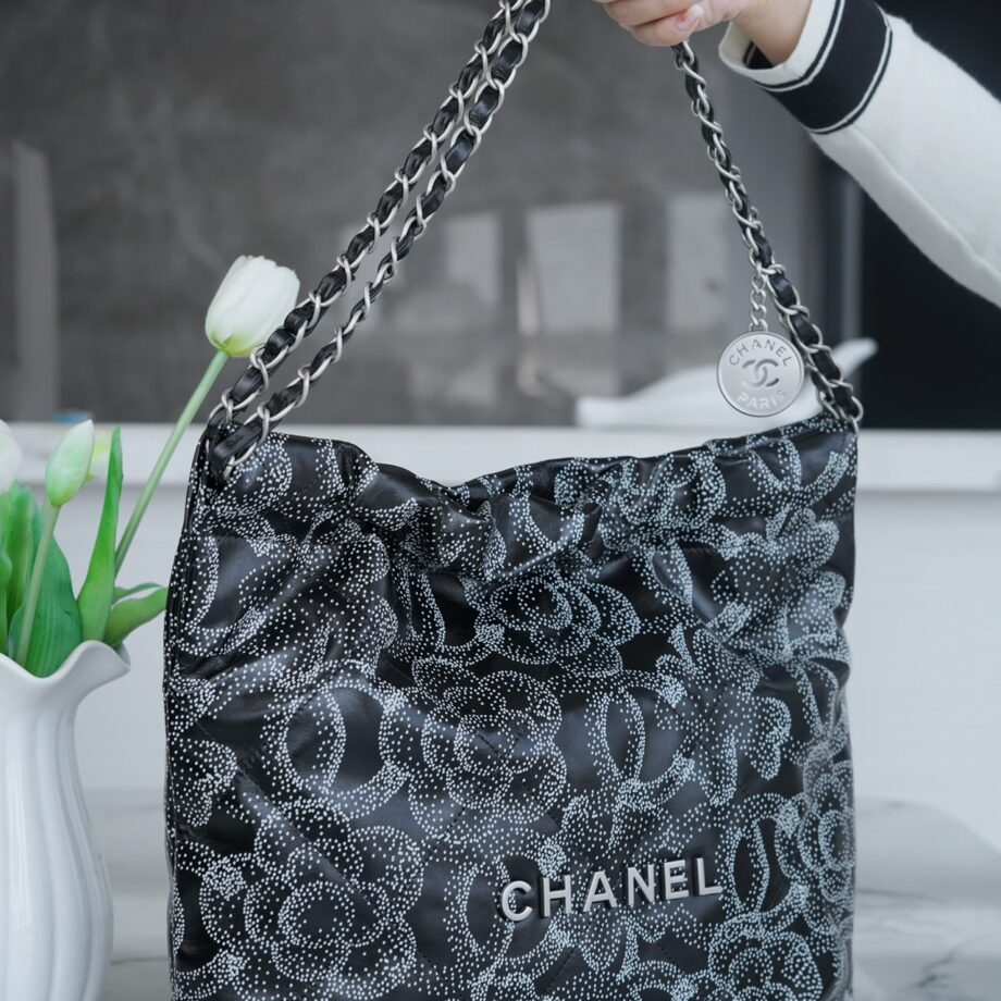 Chanel 23K Limited Edition Camellia 22Bag