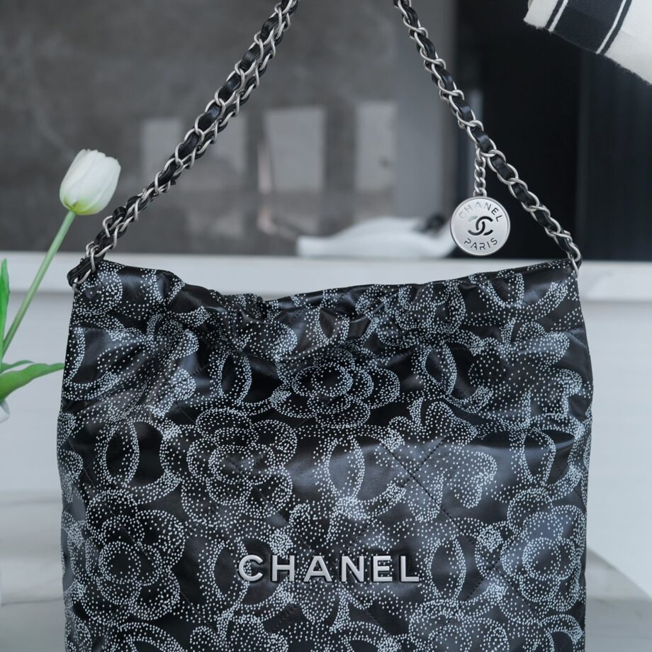 Chanel 23K Limited Edition Camellia 22Bag