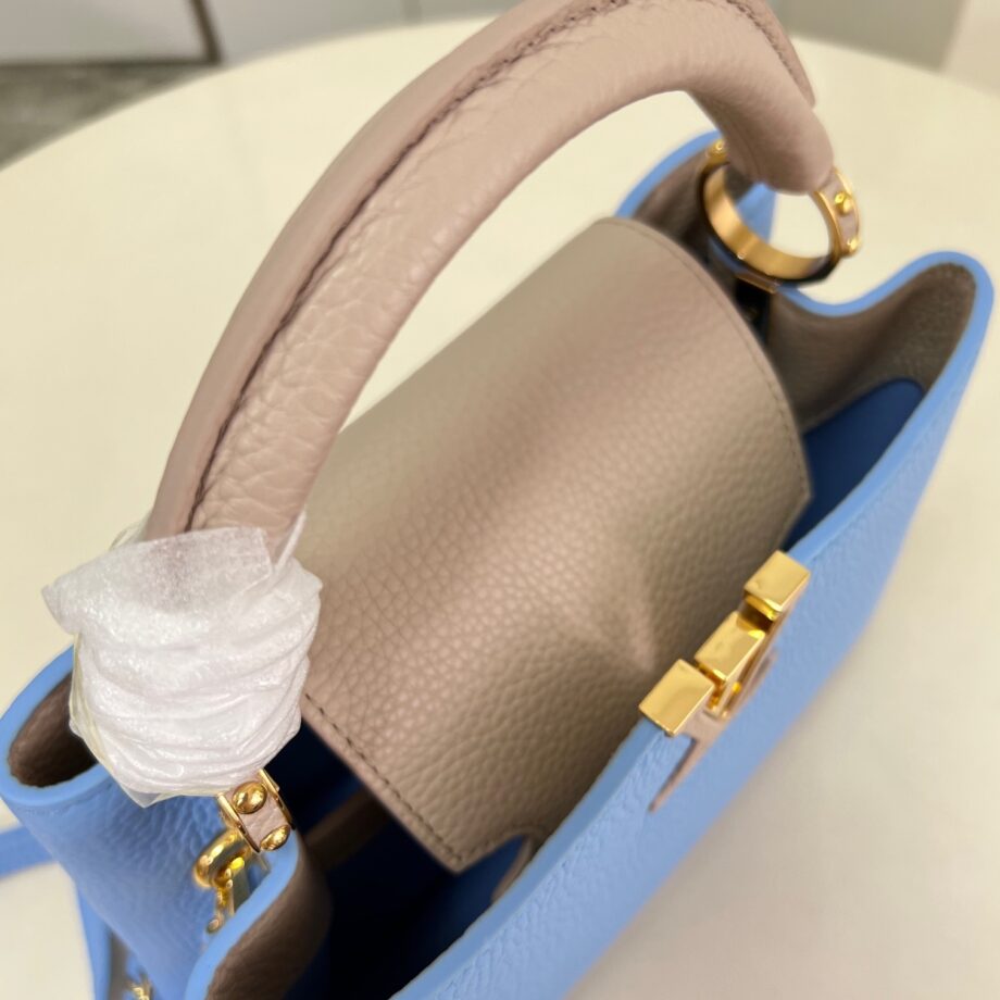 Louis Vuitton M21887 Blue Capucines Bb Handbag