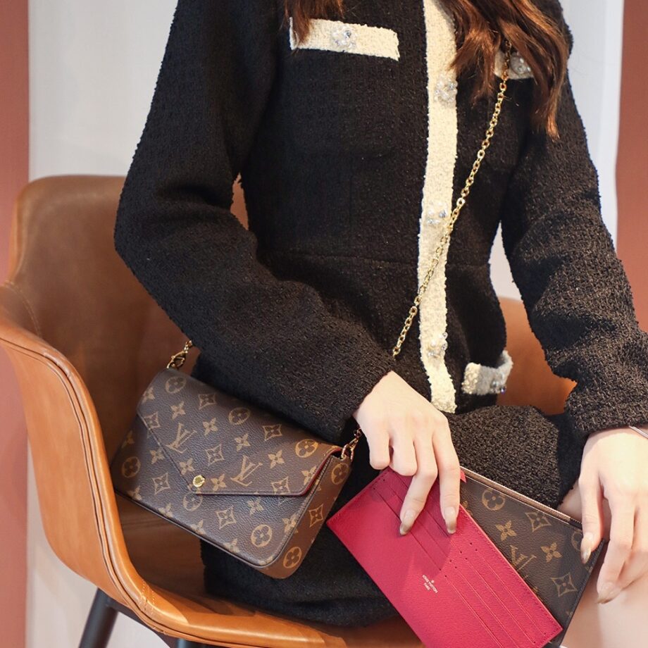 Louis Vuitton M61276 FéLicie Pochette Shoulder Bag