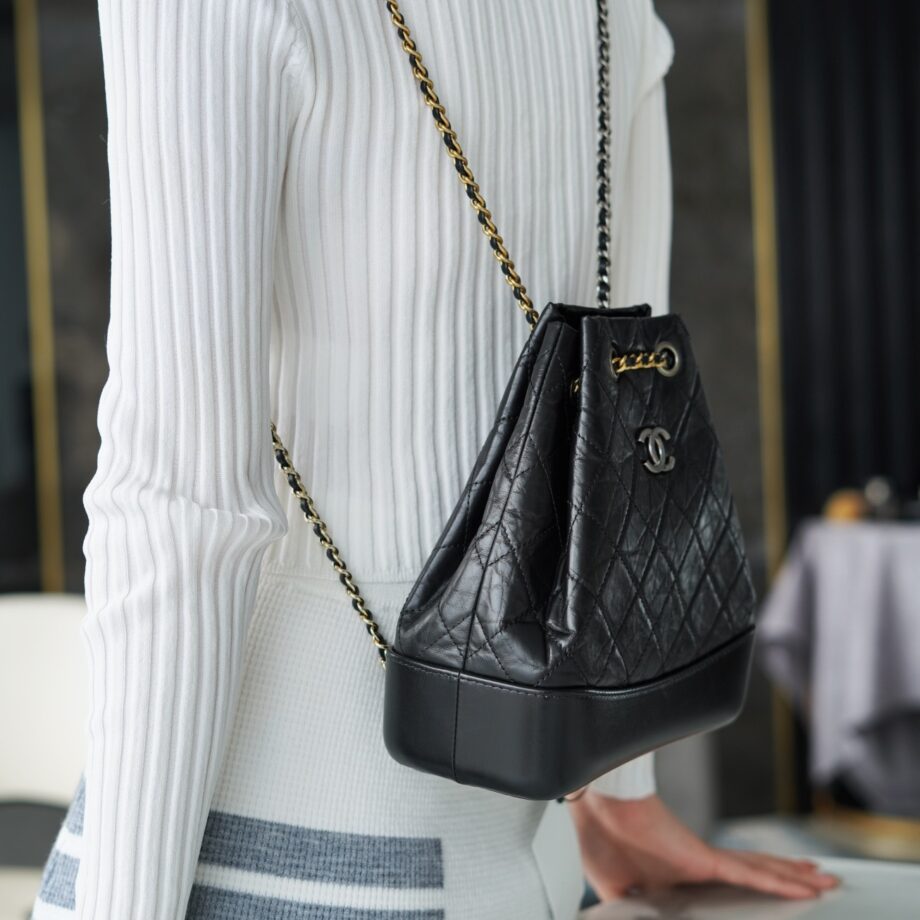 Chanel Small Size Calfskin Gabrielle Backpack