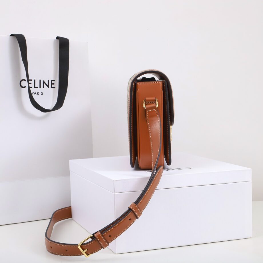 Celine 187363 Italian Imported Cowhide Triomphe Bag