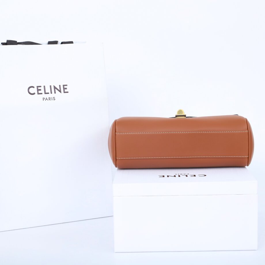 Celine 196853 Tan Teen Soft 16 In Calfskin