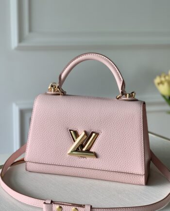 Louis Vuitton M57584 Pink Twist One Handle Small Handbag