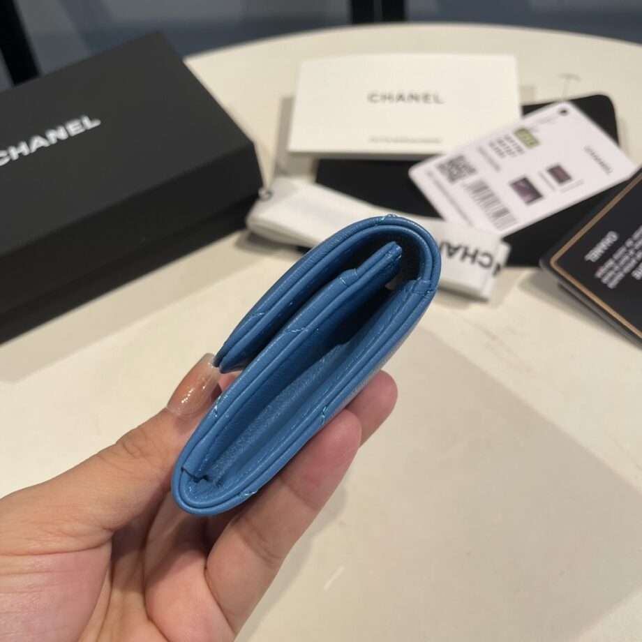 Chanel Blue 19 Wallet