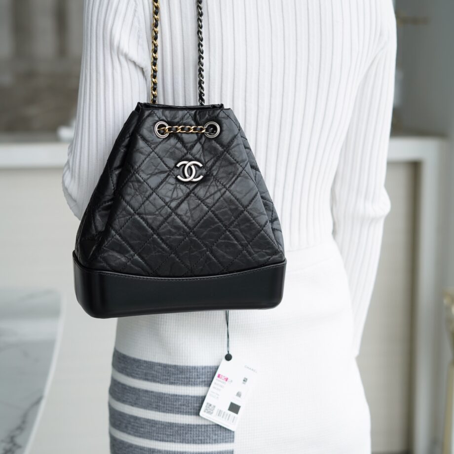 Chanel Small Size Calfskin Gabrielle Backpack