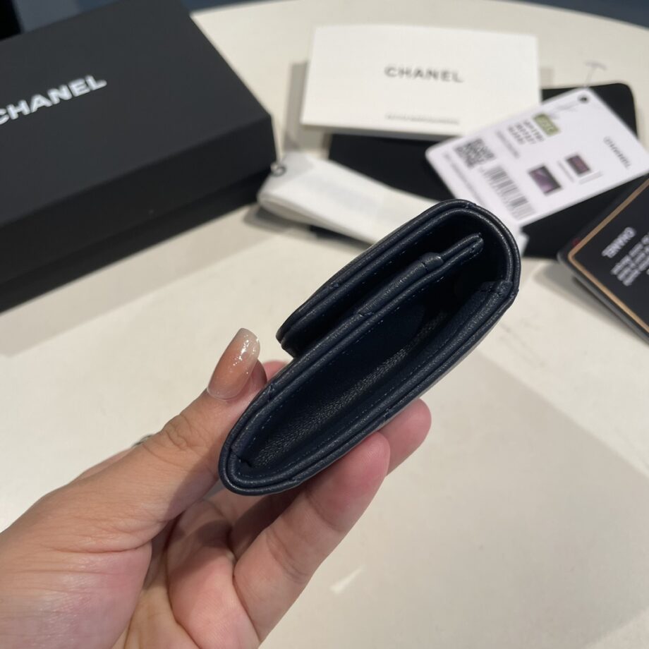 Chanel Black 19 Wallet