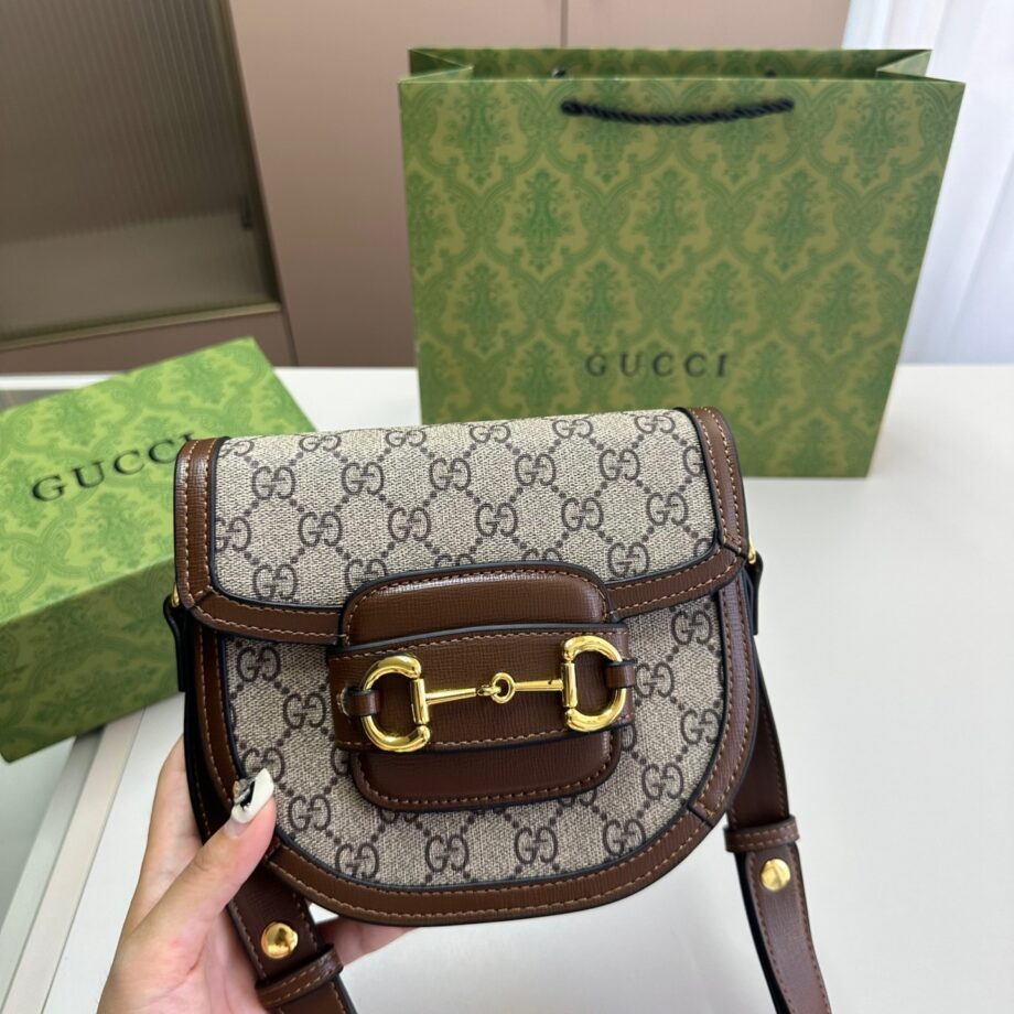 Gucci New 1955 Saddle Bag