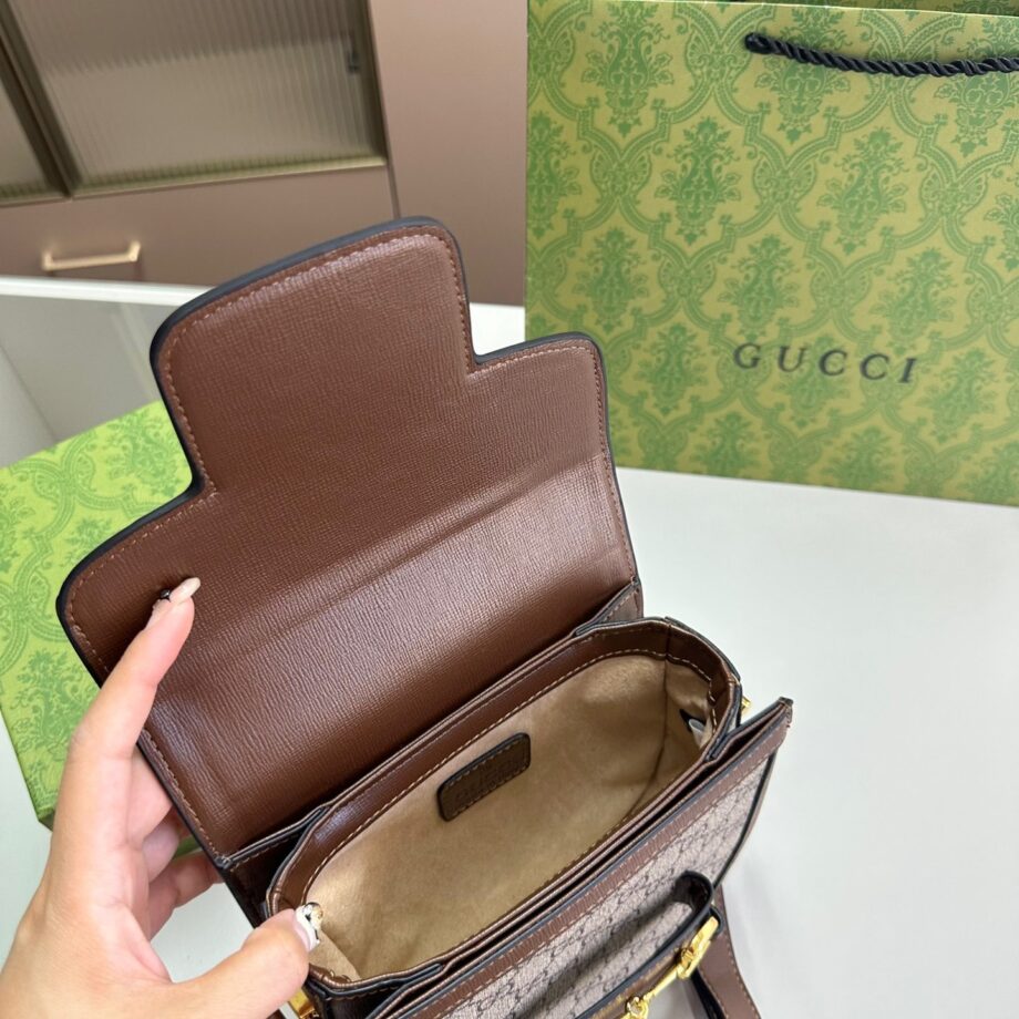 Gucci New 1955 Saddle Bag