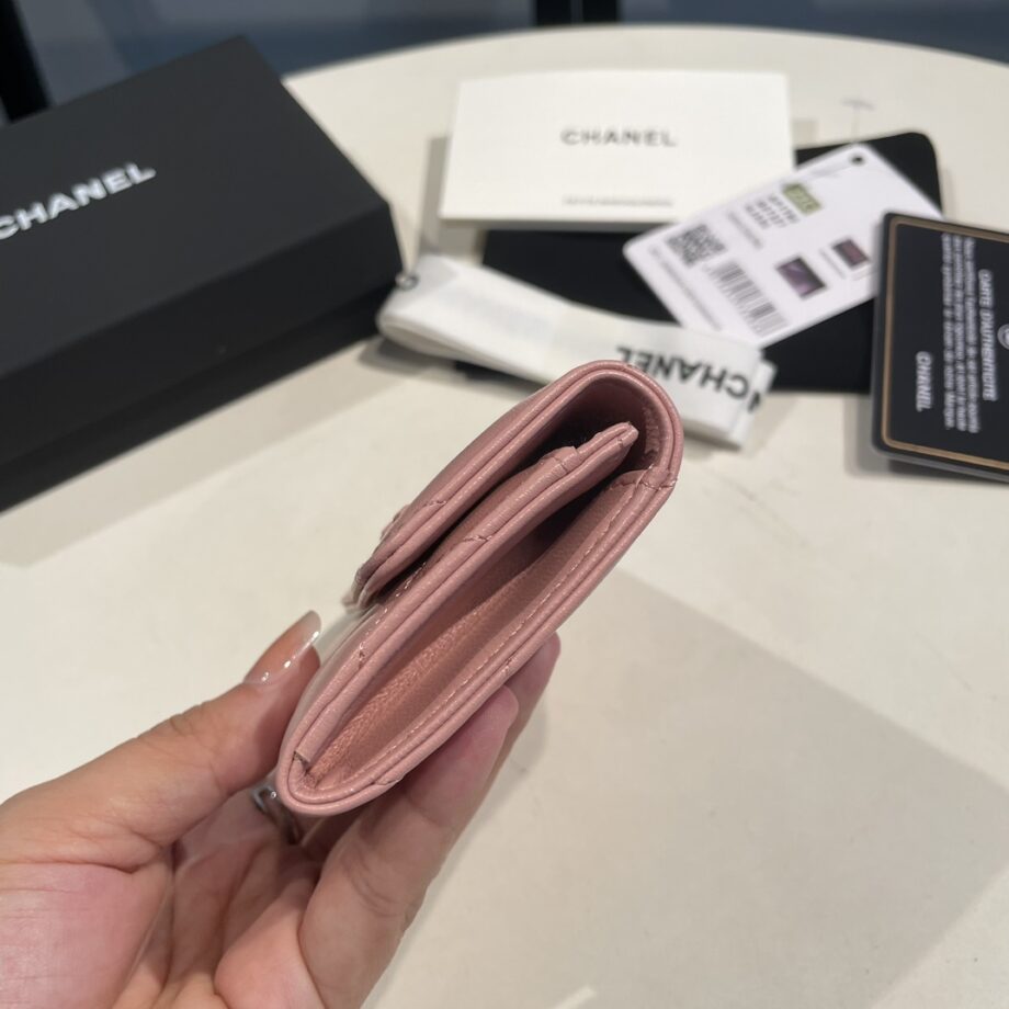 Chanel Pink 19 Wallet