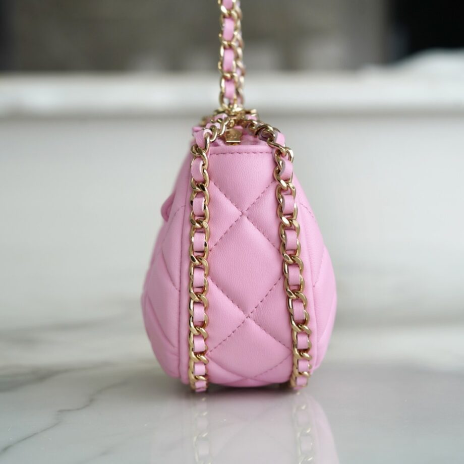 Chanel 23P New Style Pink Hobo Bag