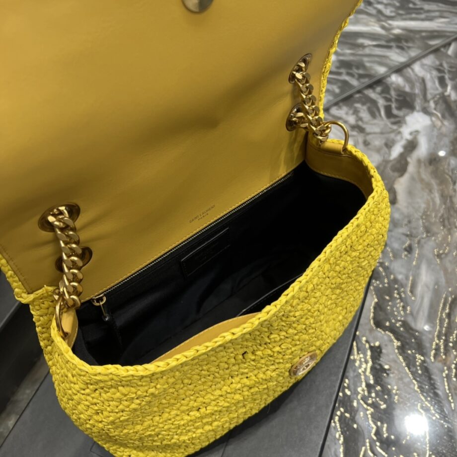 YSL 633158 Niki Raffia Woven Bag 4 Colors Available