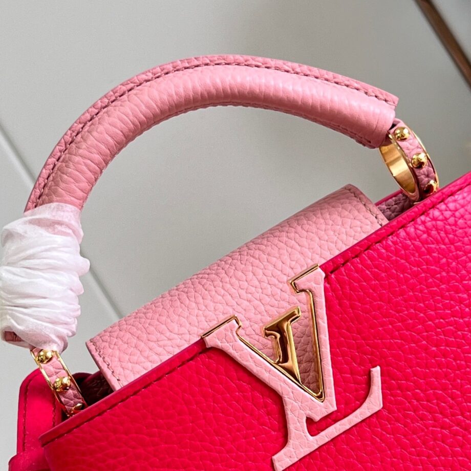 Louis Vuitton M20848 Red Capucines Mini Handbag