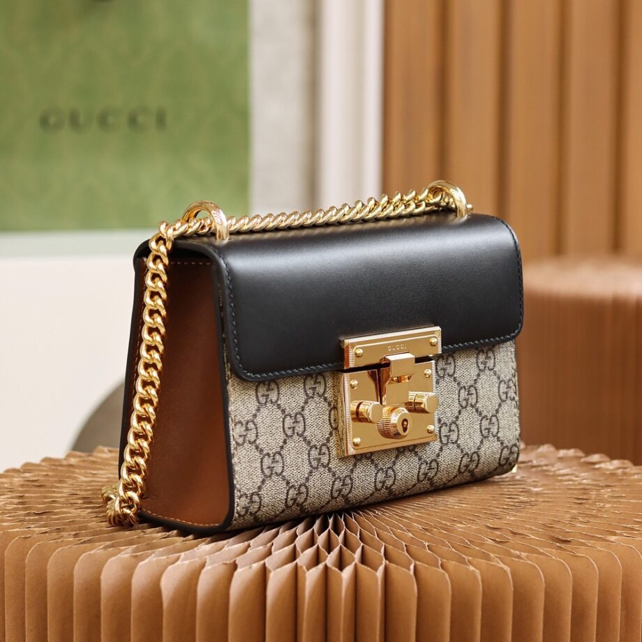 Gucci 409487 Padlock Small GG Shoulder Bag