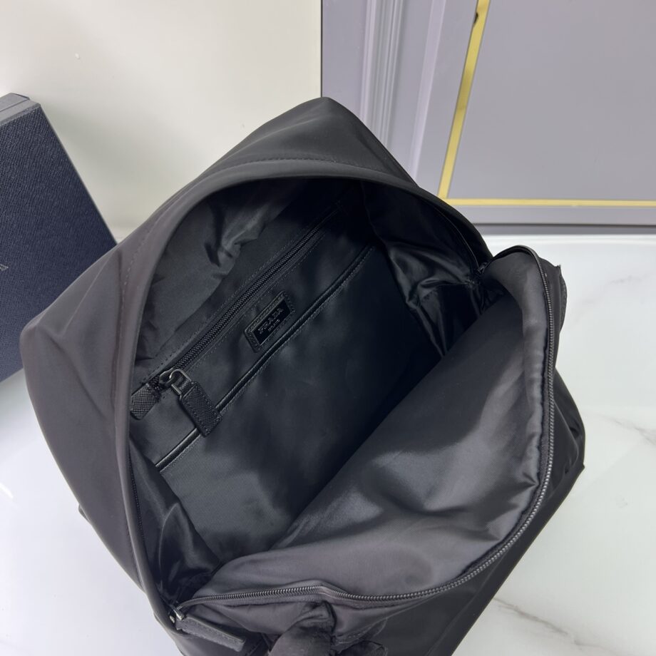 PRADA 2VZ025 Nylon Material & Saffiano Leather Handle Backpack